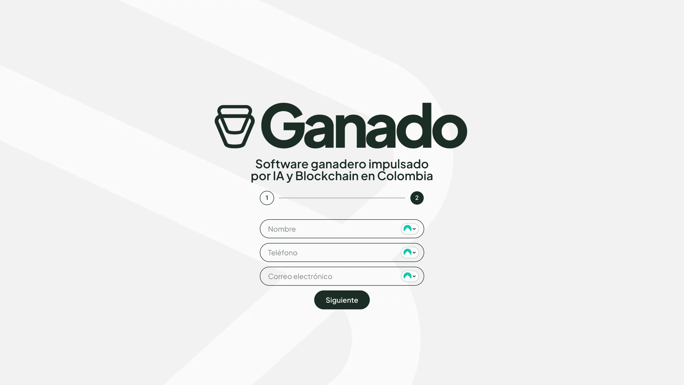 Ganado Co project by Andrés Vélez - Innovative livestock management software powered by artificial intelligence and blockchain. Revolutionizing traceability and administration of the cattle sector in Colombia with cutting-edge technology.